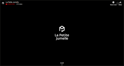 Desktop Screenshot of lapetitejumelle.com